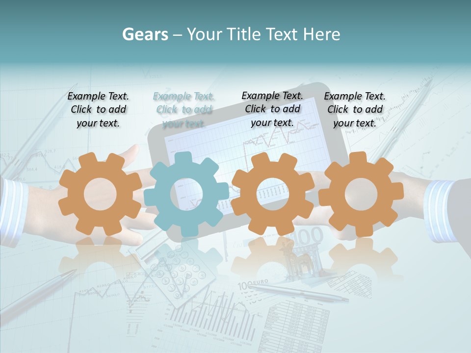 Finance Market Contemporary PowerPoint Template