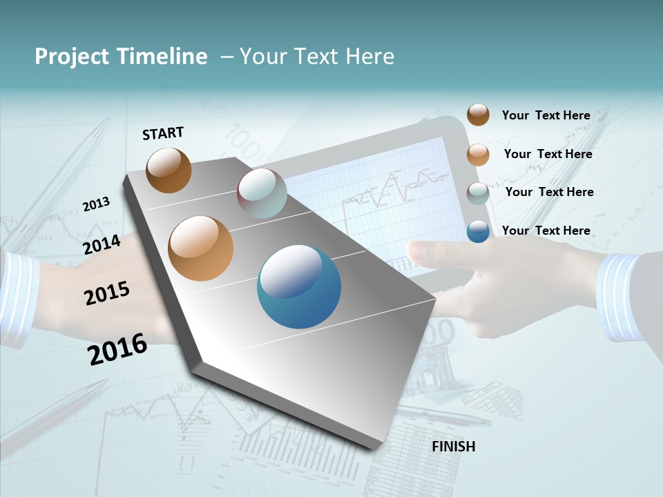 Finance Market Contemporary PowerPoint Template