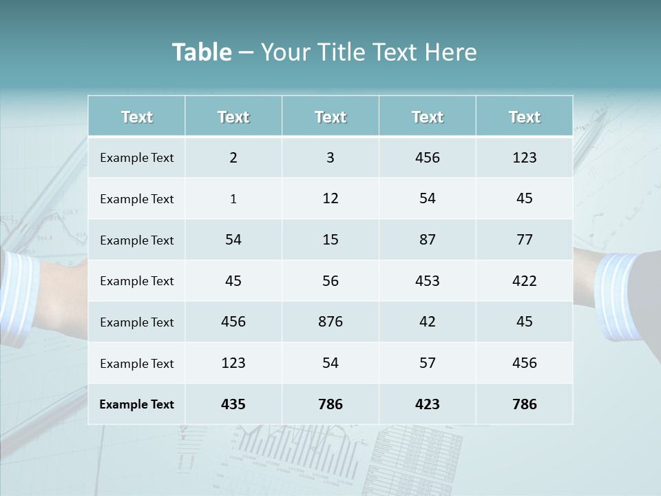 Finance Market Contemporary PowerPoint Template