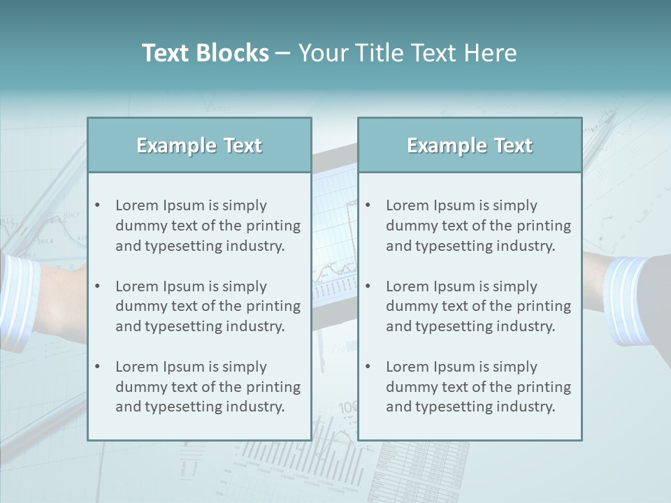 Finance Market Contemporary PowerPoint Template