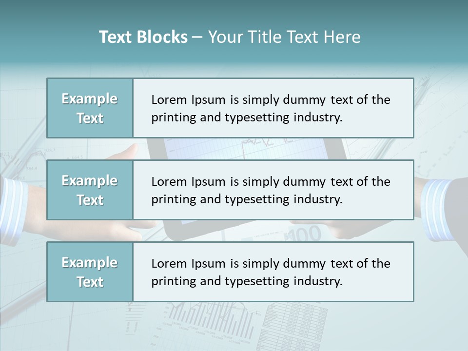 Finance Market Contemporary PowerPoint Template