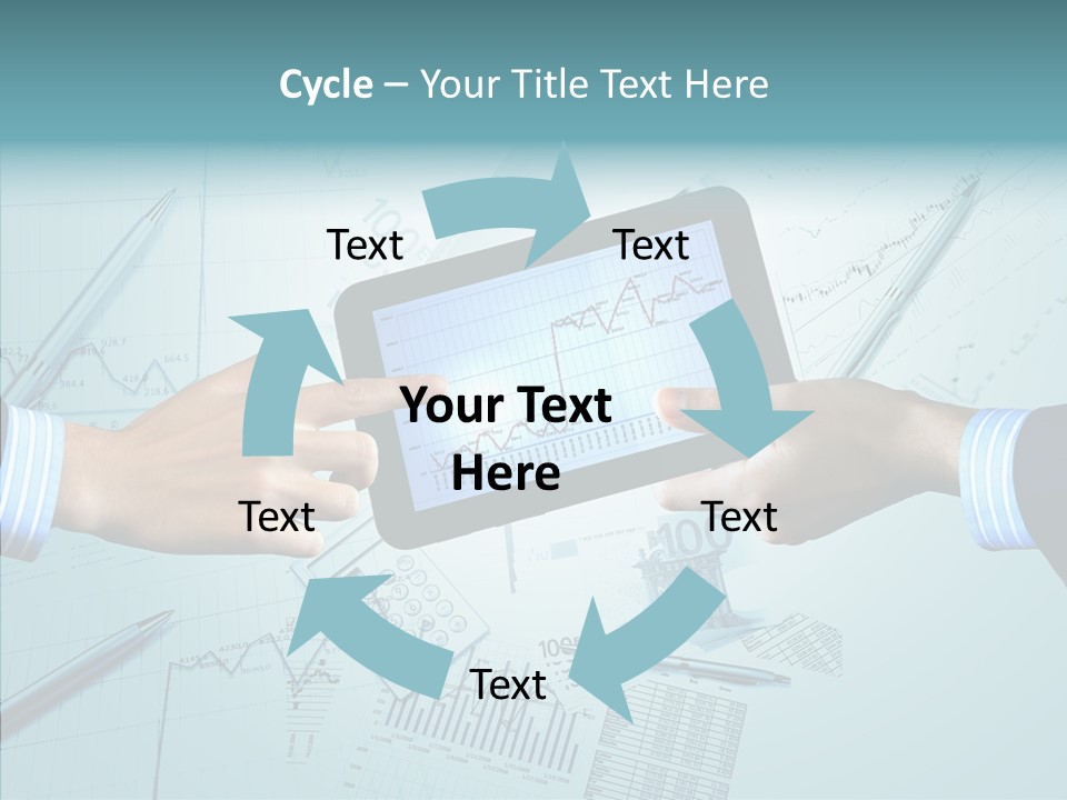 Finance Market Contemporary PowerPoint Template