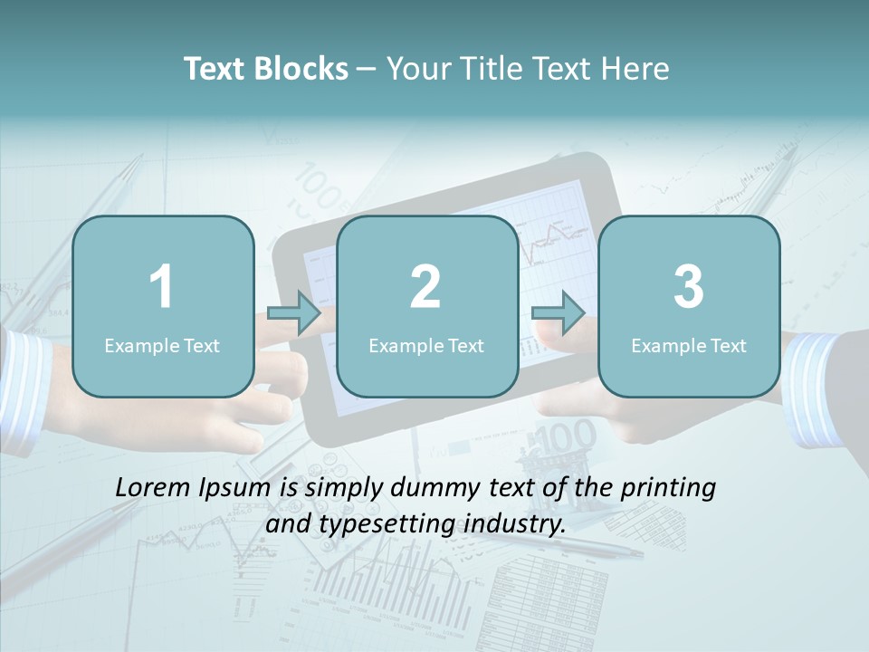 Finance Market Contemporary PowerPoint Template