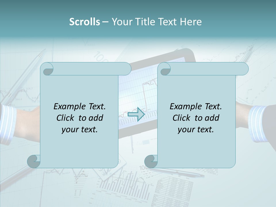 Finance Market Contemporary PowerPoint Template