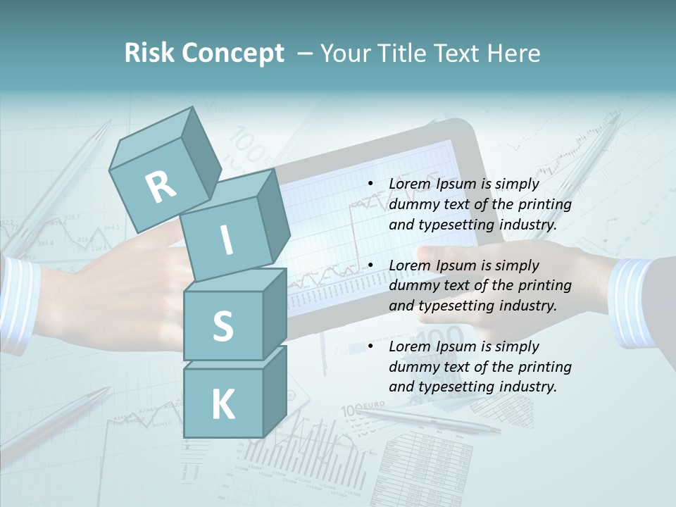 Finance Market Contemporary PowerPoint Template