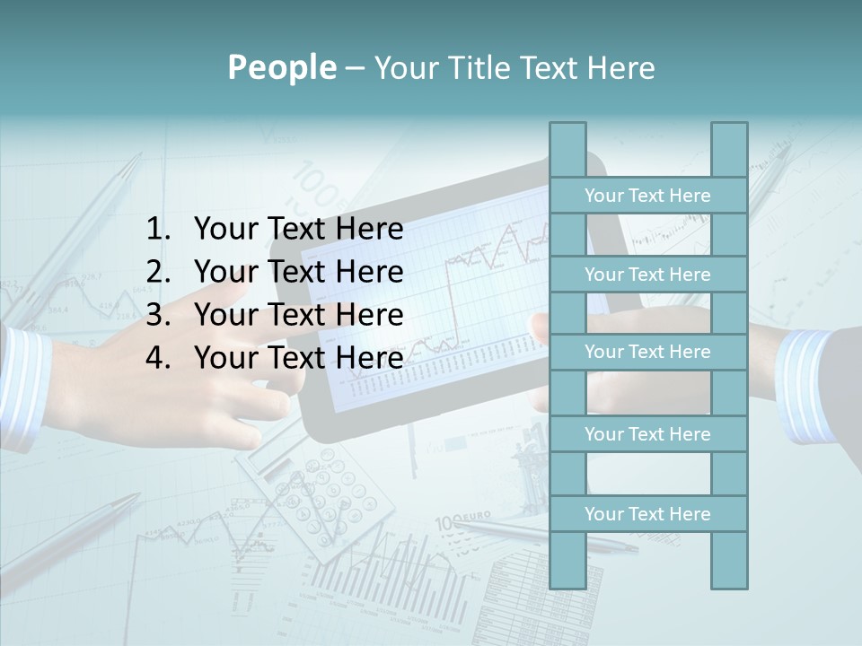 Finance Market Contemporary PowerPoint Template