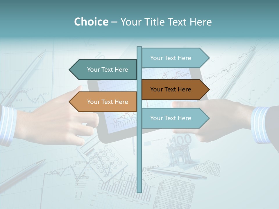 Finance Market Contemporary PowerPoint Template