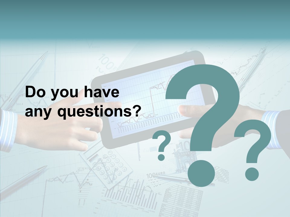 Finance Market Contemporary PowerPoint Template