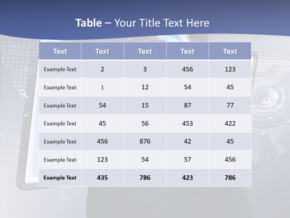 Press Touch Screen People PowerPoint Template