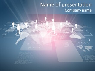 Digital Modern Internet PowerPoint Template