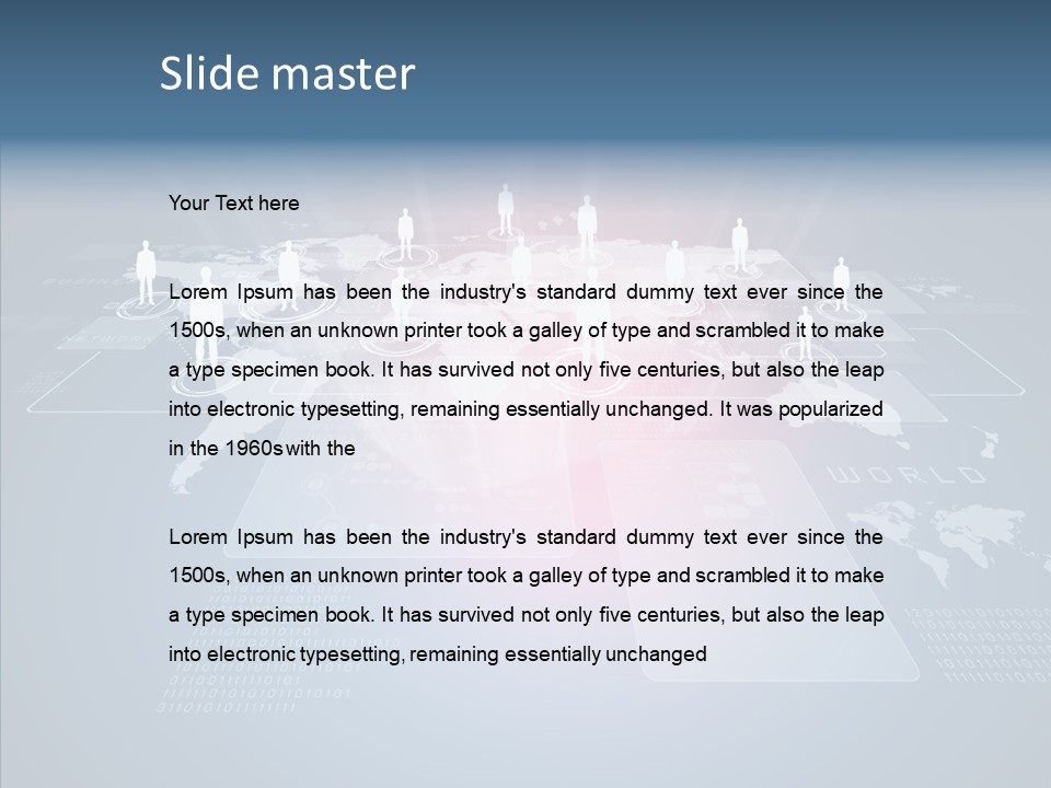 Digital Modern Internet PowerPoint Template