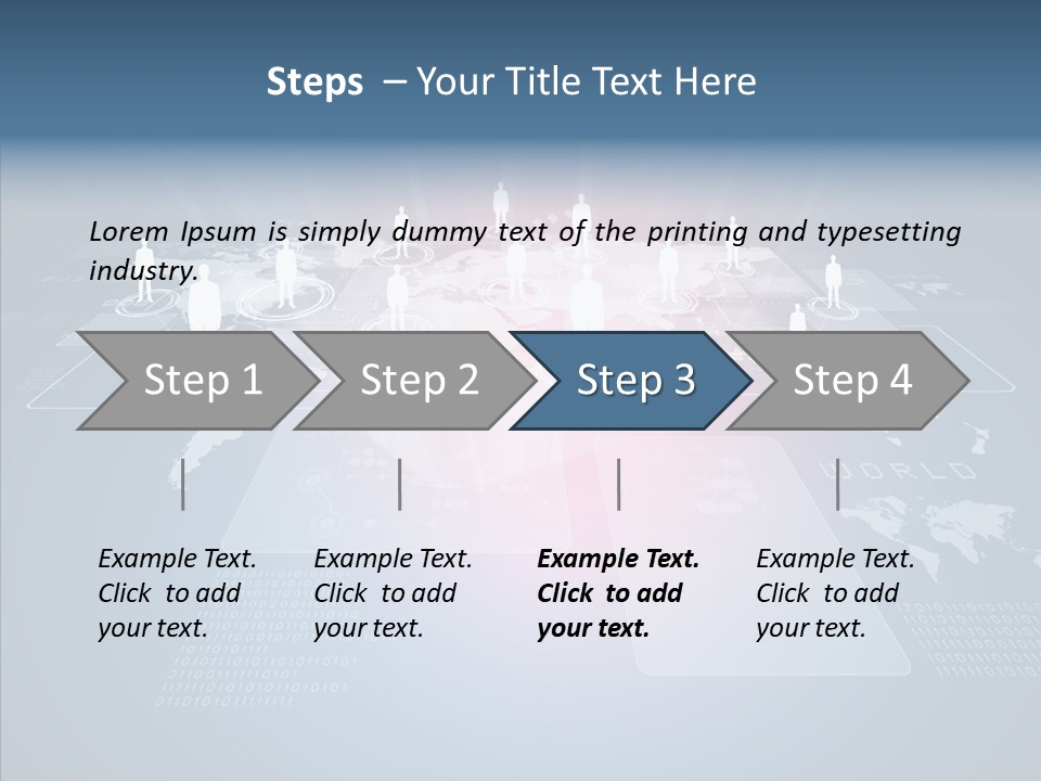 Digital Modern Internet PowerPoint Template