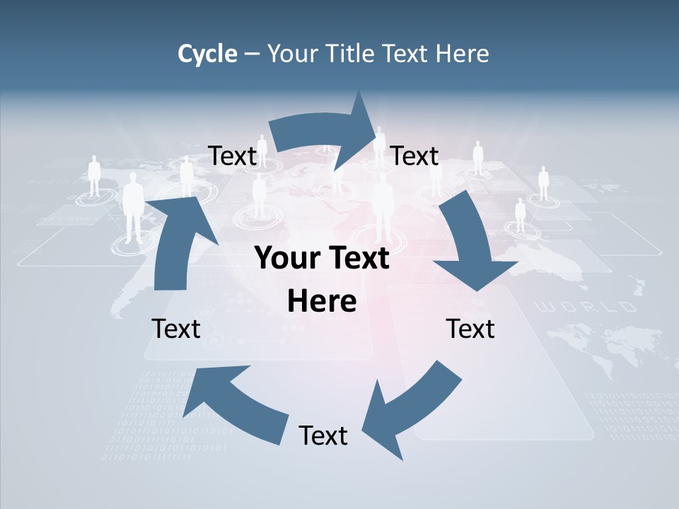 Digital Modern Internet PowerPoint Template