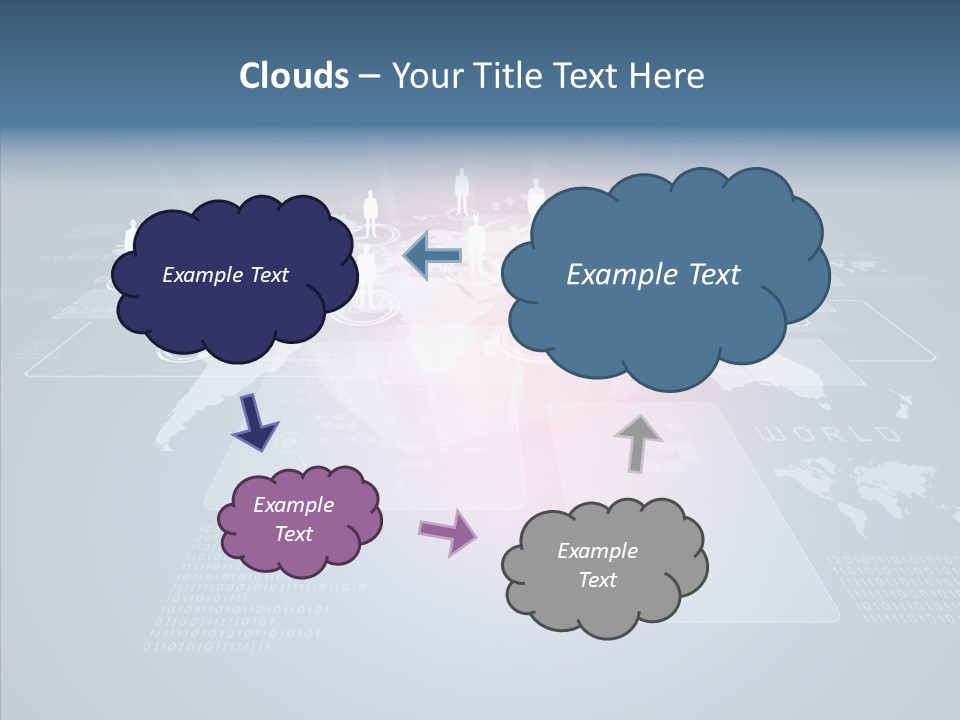 Digital Modern Internet PowerPoint Template