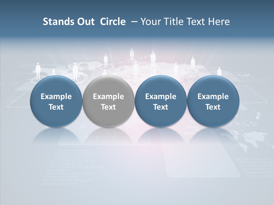 Digital Modern Internet PowerPoint Template