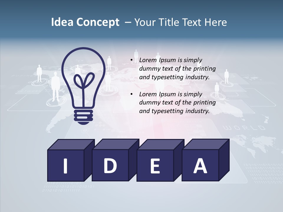 Digital Modern Internet PowerPoint Template
