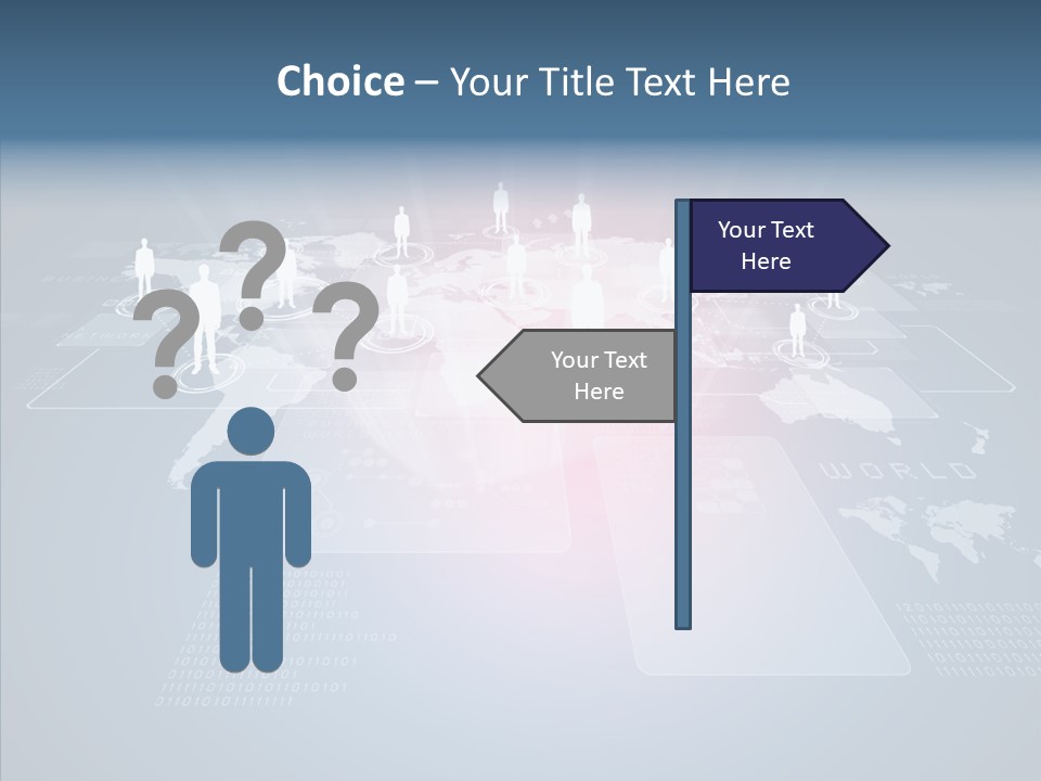 Digital Modern Internet PowerPoint Template