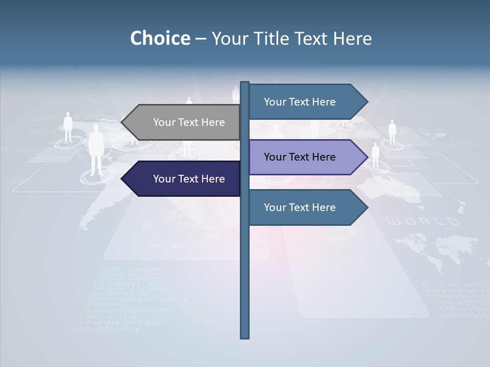 Digital Modern Internet PowerPoint Template