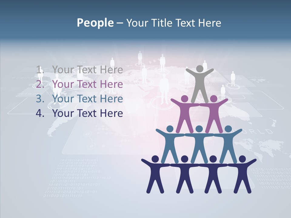 Digital Modern Internet PowerPoint Template