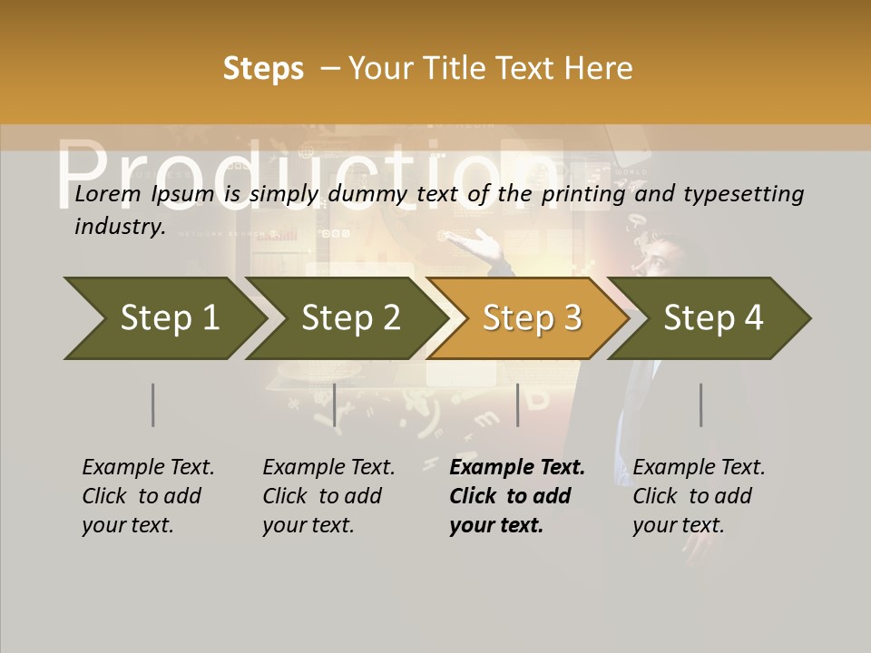 Opportunity Focus Growth PowerPoint Template
