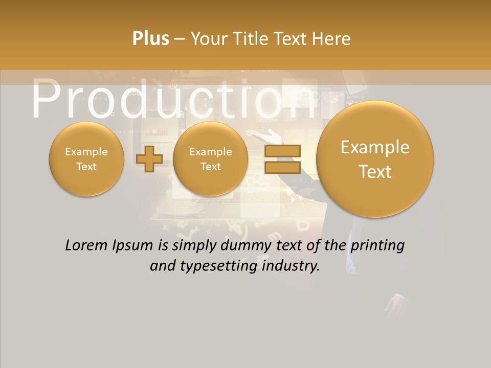 Opportunity Focus Growth PowerPoint Template