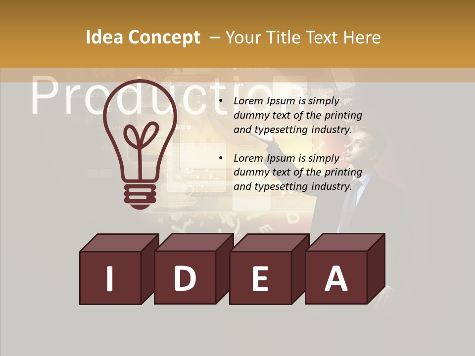 Opportunity Focus Growth PowerPoint Template