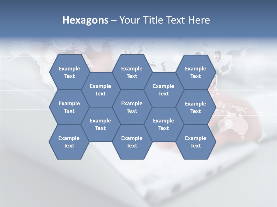 Icon Teamwork Link PowerPoint Template