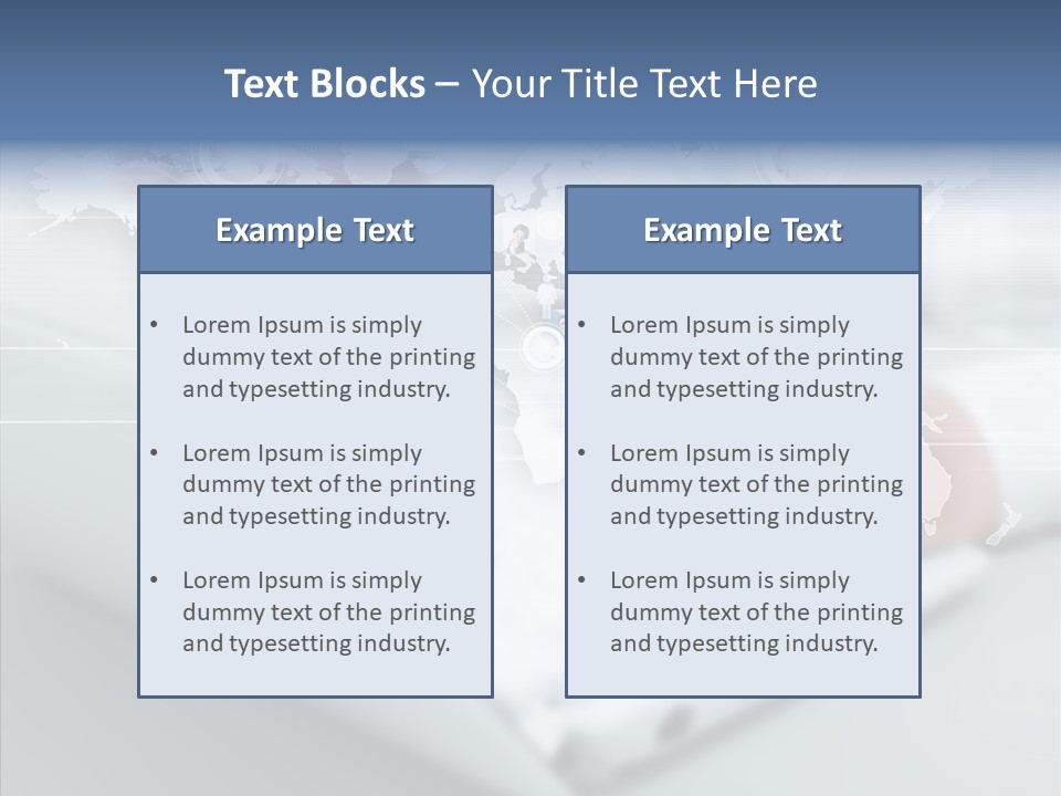 Icon Teamwork Link PowerPoint Template