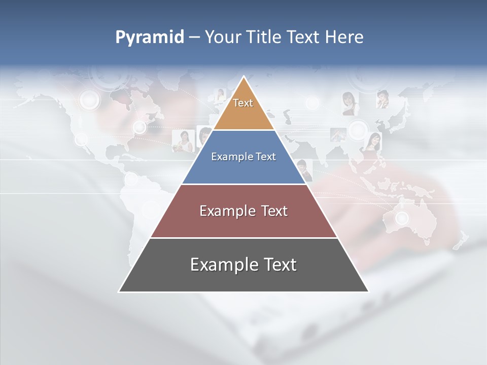 Icon Teamwork Link PowerPoint Template