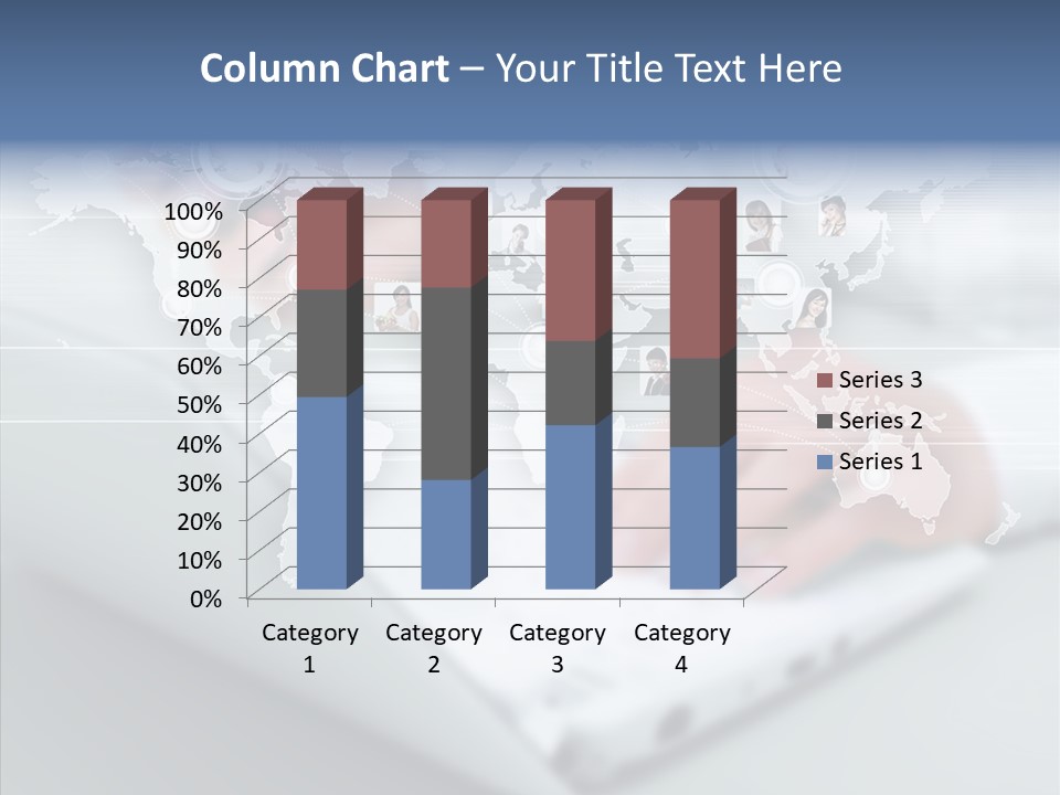 Icon Teamwork Link PowerPoint Template