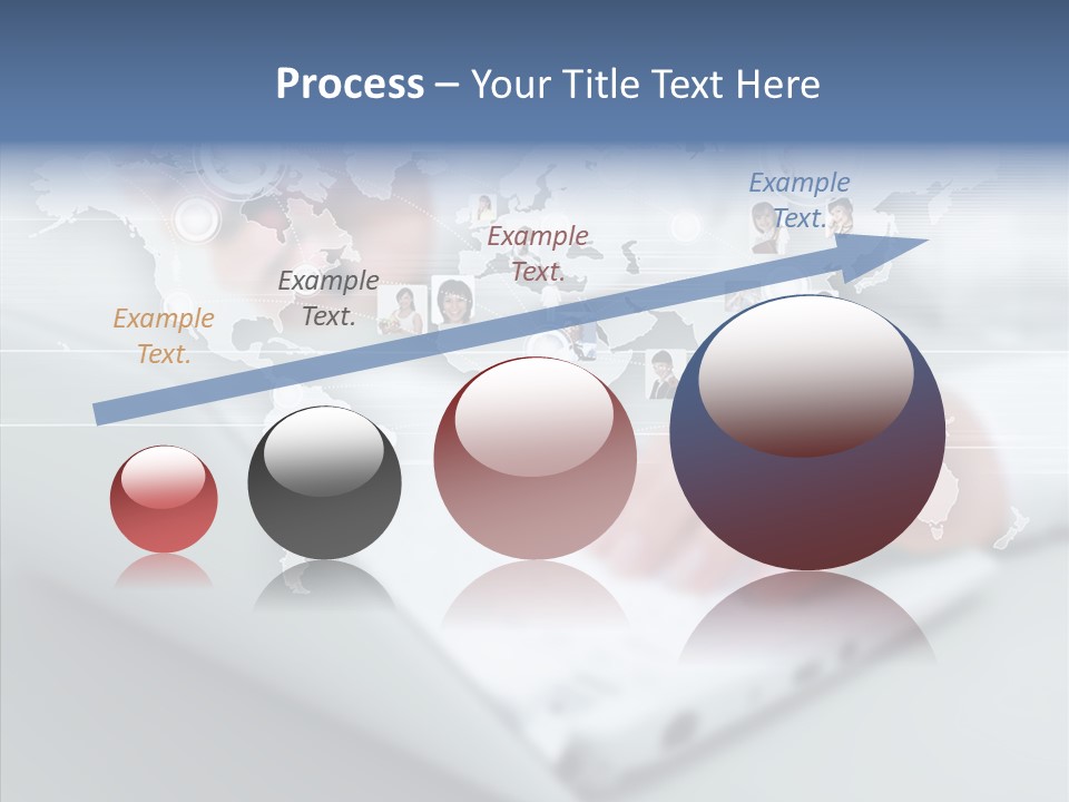 Icon Teamwork Link PowerPoint Template