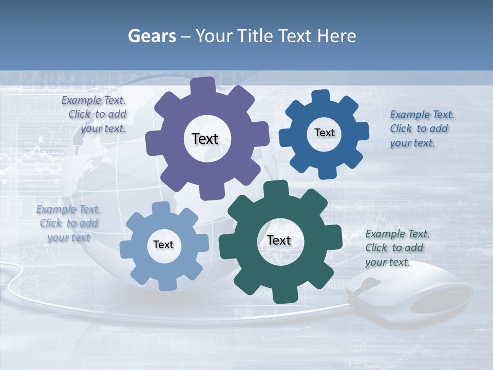 Science Arrow Transfer PowerPoint Template