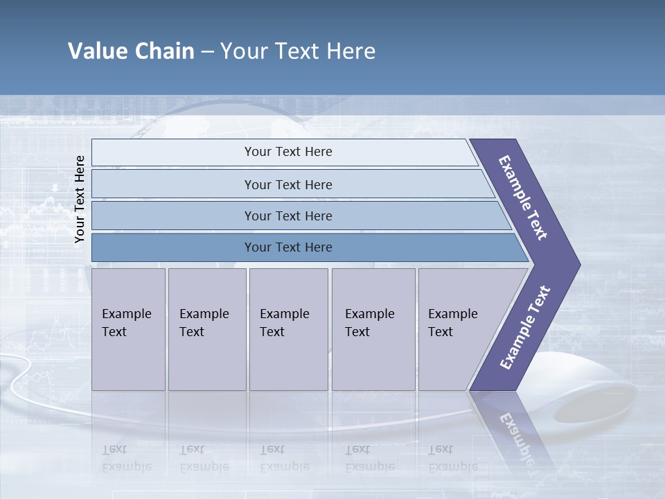Science Arrow Transfer PowerPoint Template