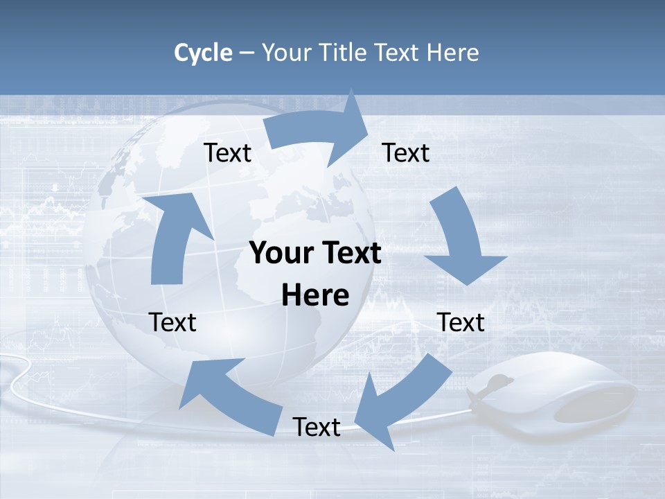 Science Arrow Transfer PowerPoint Template
