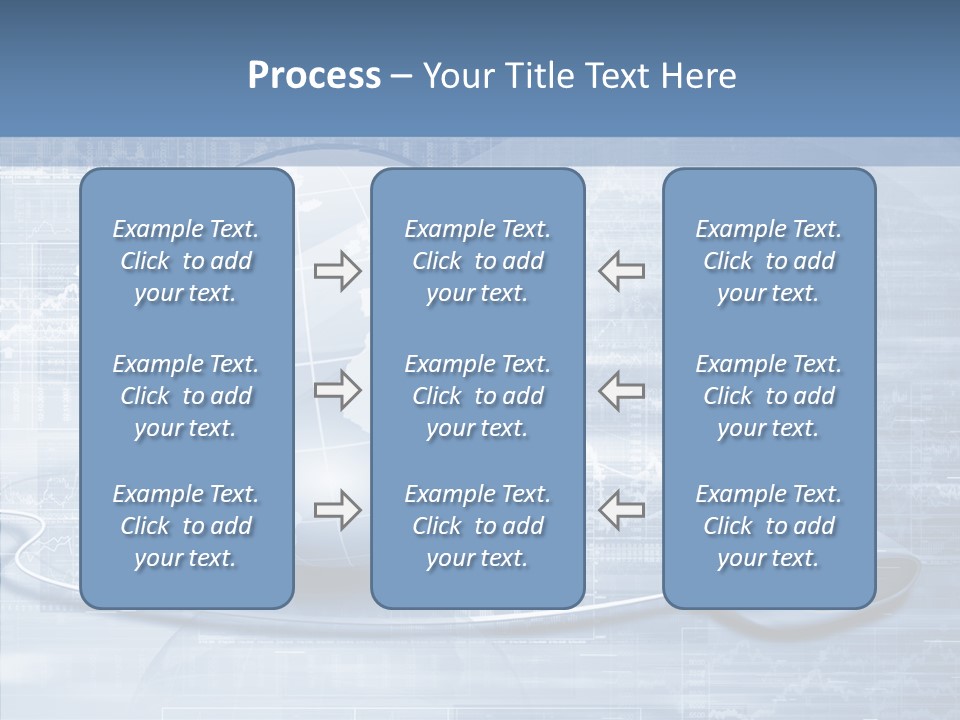 Science Arrow Transfer PowerPoint Template