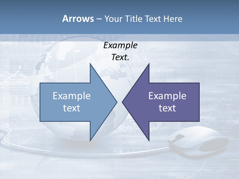 Science Arrow Transfer PowerPoint Template