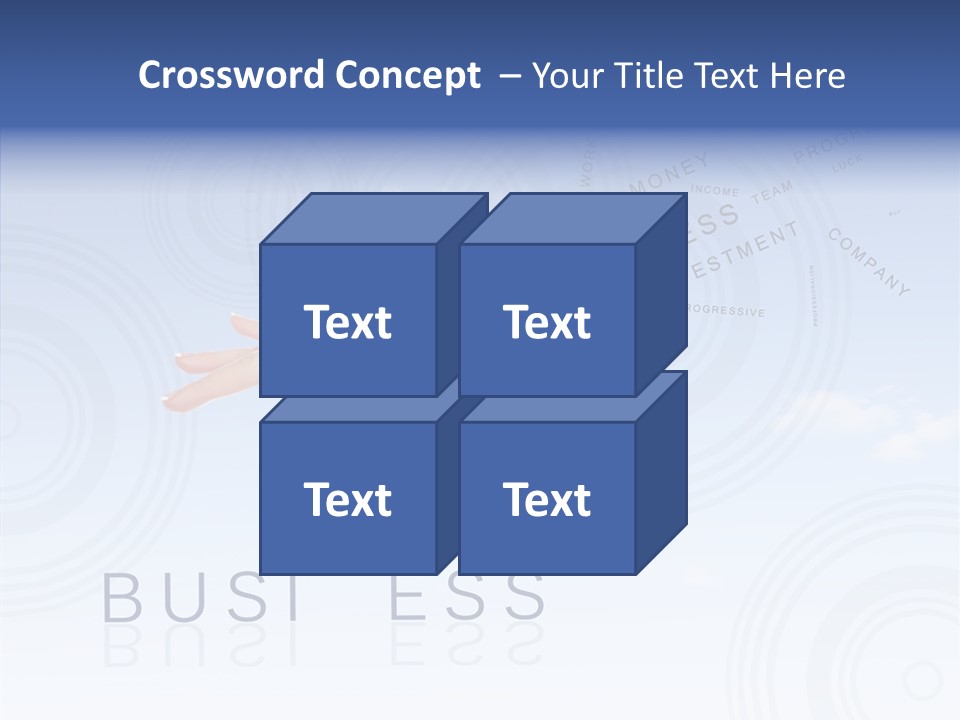 Newspaper Text Nobody PowerPoint Template