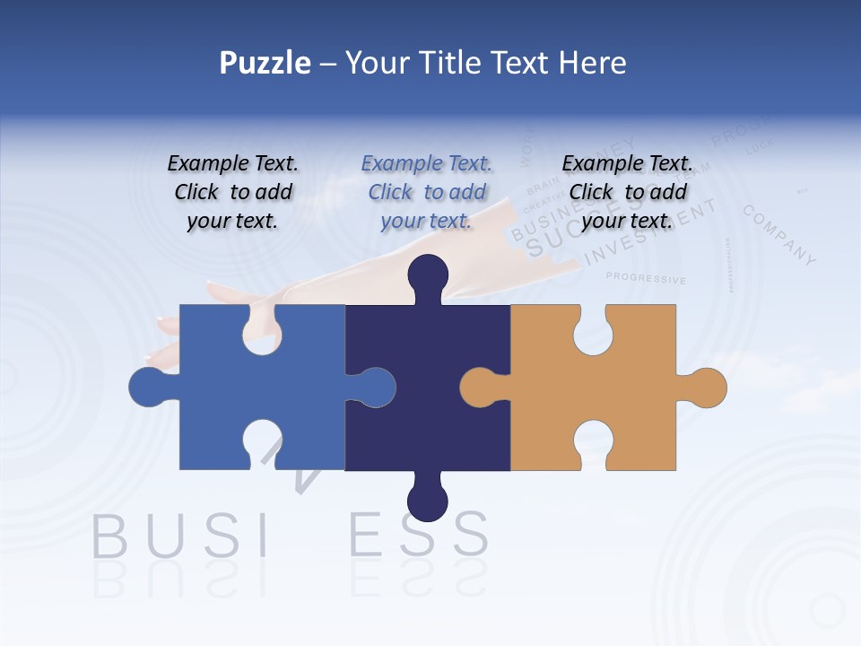 Newspaper Text Nobody PowerPoint Template