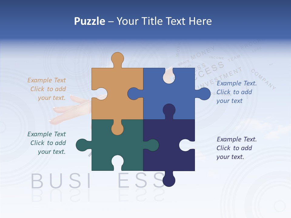 Newspaper Text Nobody PowerPoint Template