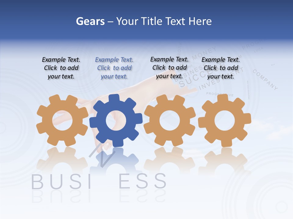 Newspaper Text Nobody PowerPoint Template