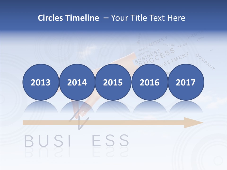 Newspaper Text Nobody PowerPoint Template