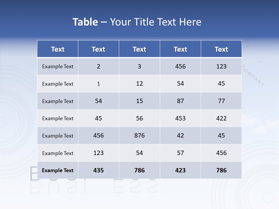 Newspaper Text Nobody PowerPoint Template
