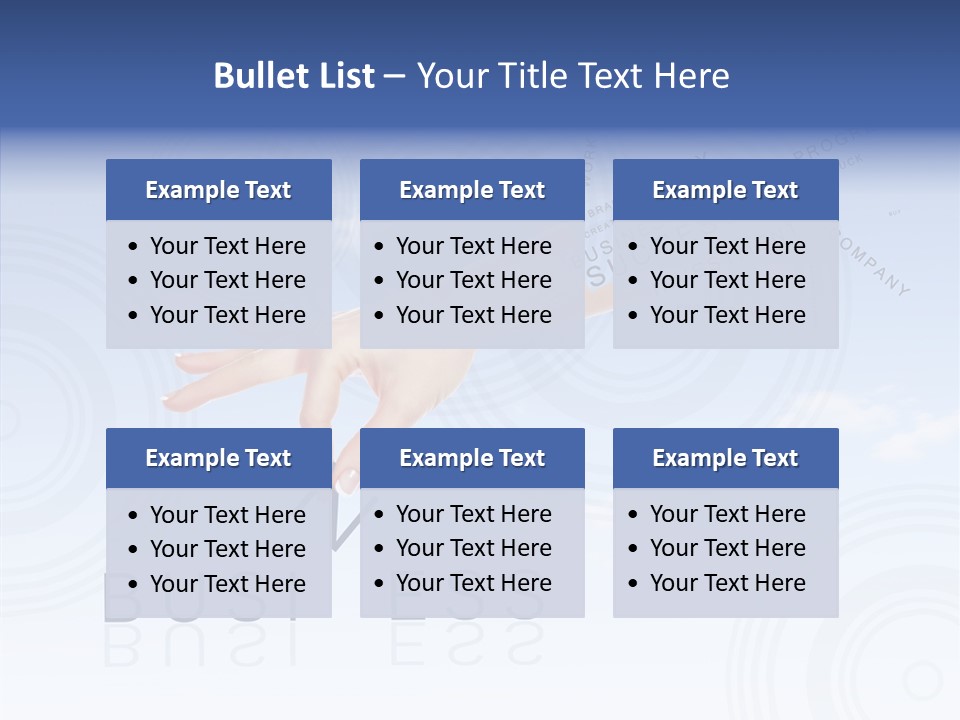 Newspaper Text Nobody PowerPoint Template