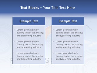 Newspaper Text Nobody PowerPoint Template