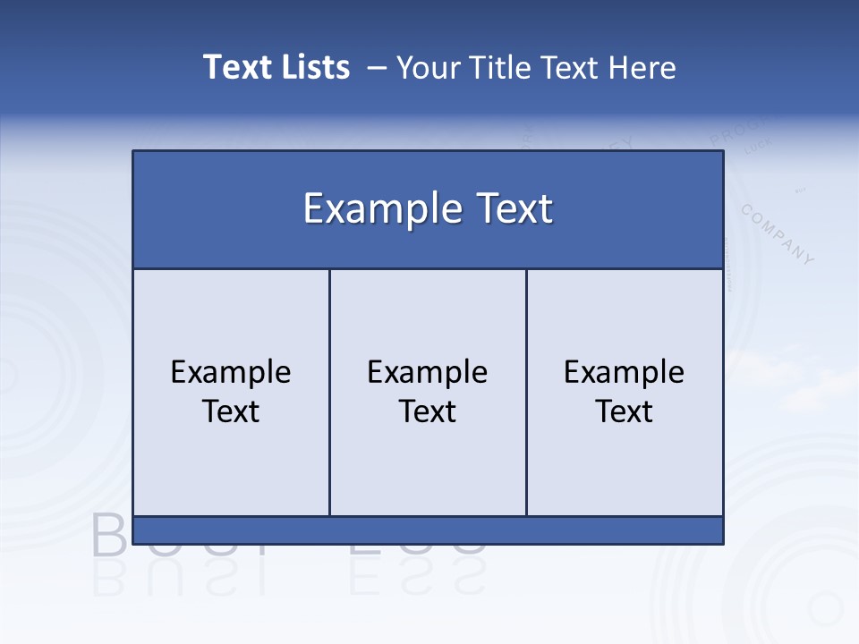 Newspaper Text Nobody PowerPoint Template