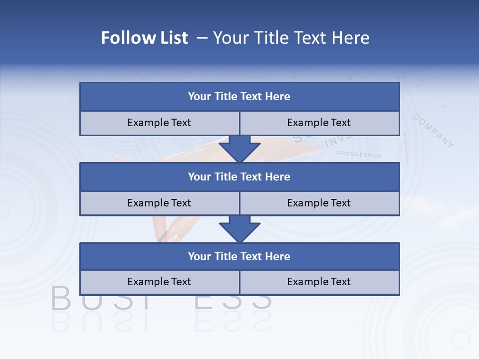 Newspaper Text Nobody PowerPoint Template