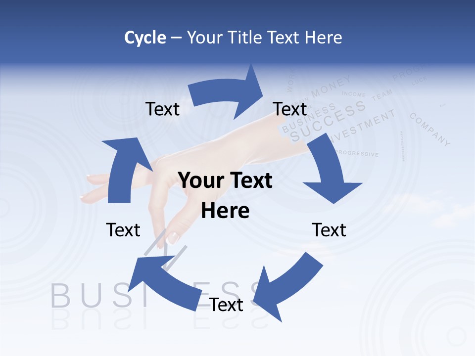 Newspaper Text Nobody PowerPoint Template