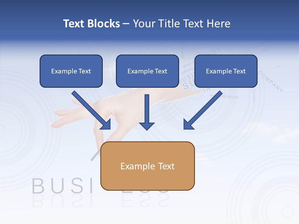 Newspaper Text Nobody PowerPoint Template