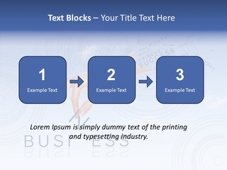 Newspaper Text Nobody PowerPoint Template