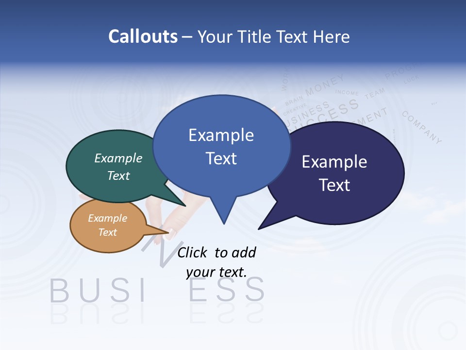 Newspaper Text Nobody PowerPoint Template